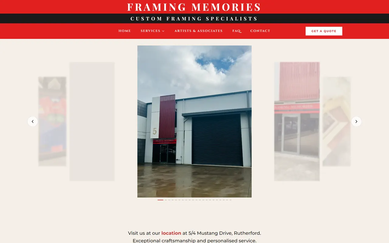 Framing Memories